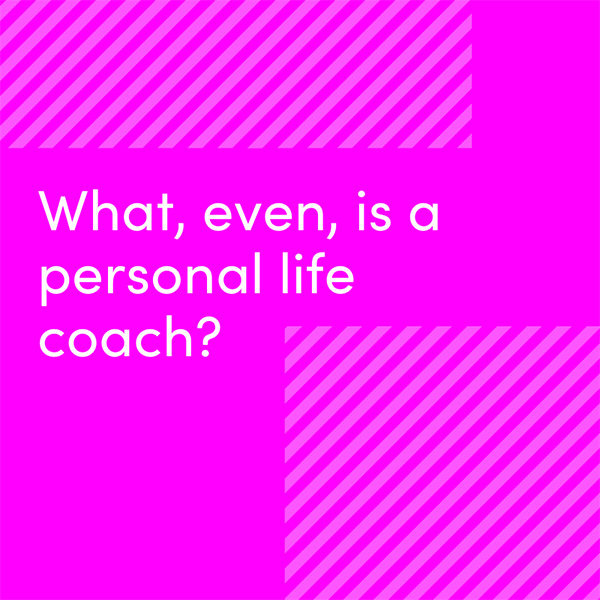 What is a life coach? title