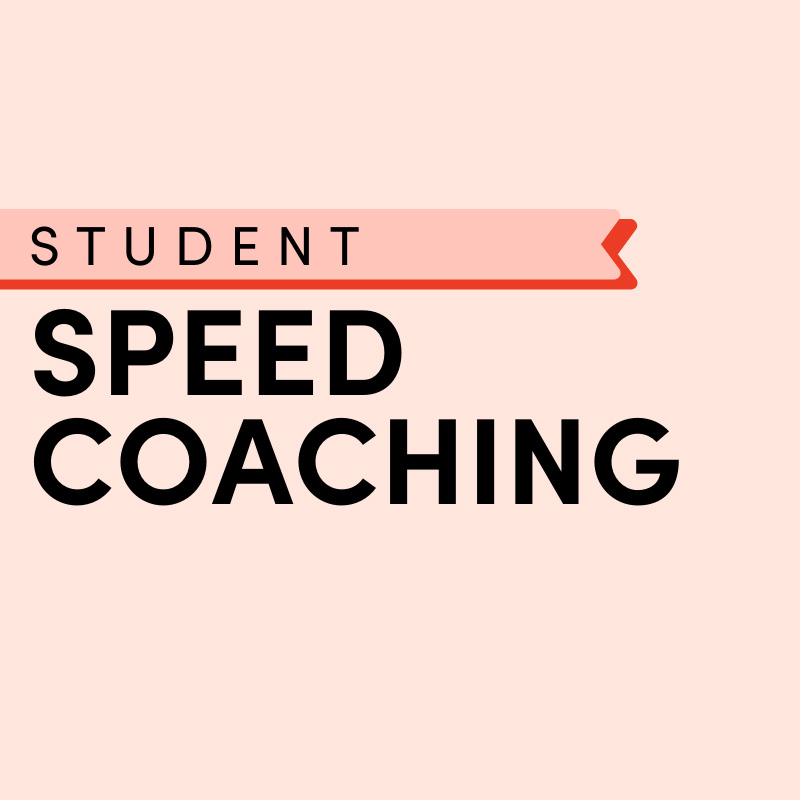 Student Speed Coaching