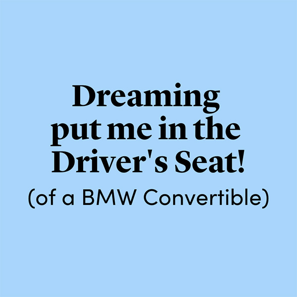Dreaming BMW